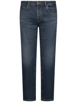 Spijkerbroek - modern fit - donkerblauw