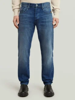 Spijkerbroek "Morry" - tapered fit - blauw