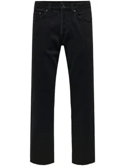 Spijkerbroek "Onsedge" - regular fit - zwart