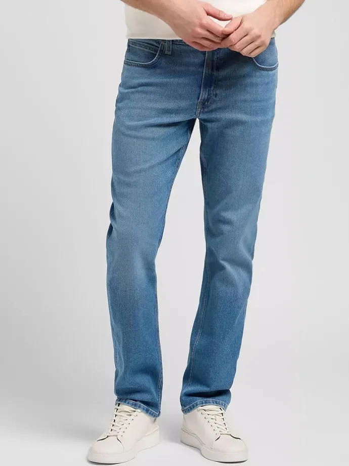 Spijkerbroek - regular fit - blauw