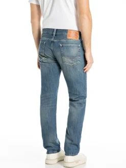 Spijkerbroek - regular fit - blauw