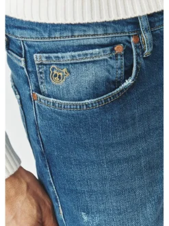 Spijkerbroek - regular fit - blauw