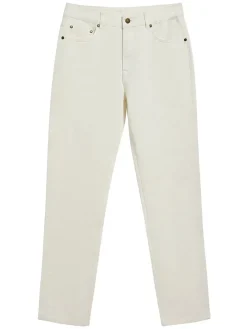 Spijkerbroek - regular fit - crème