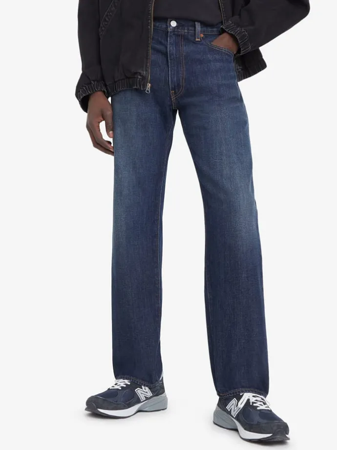 Spijkerbroek "555" - regular fit - donkerblauw
