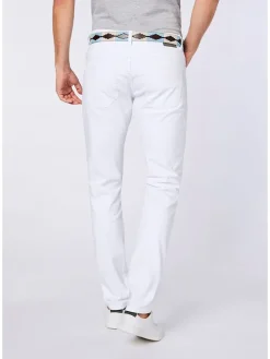 Spijkerbroek - regular fit - wit
