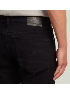 Spijkerbroek - regular fit - zwart