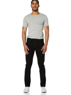 Spijkerbroek - regular fit - zwart