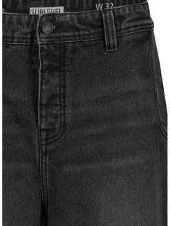 Spijkerbroek - regular fit - zwart