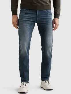 Spijkerbroek - relaxed fit - donkerblauw