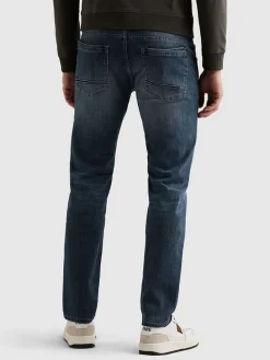Spijkerbroek - relaxed fit - donkerblauw