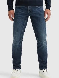 Spijkerbroek - relaxed fit - donkerblauw