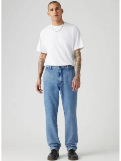 Spijkerbroek - relaxed fit - lichtblauw