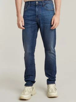 Spijkerbroek - skinny fit - donkerblauw