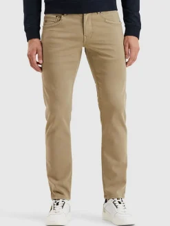 Spijkerbroek - slim fit - beige