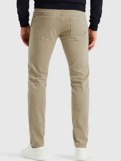 Spijkerbroek - slim fit - beige