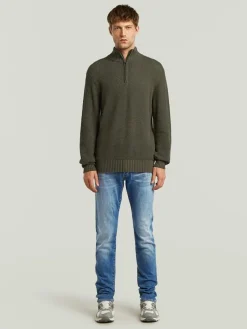 Spijkerbroek - slim fit - blauw