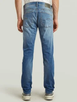 Spijkerbroek - slim fit - blauw