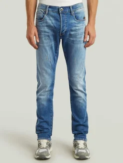 Spijkerbroek - slim fit - blauw