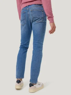 Spijkerbroek - slim fit - blauw