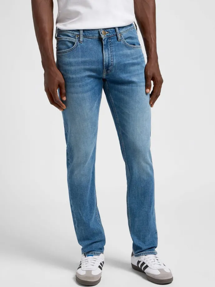 Spijkerbroek - slim fit - blauw