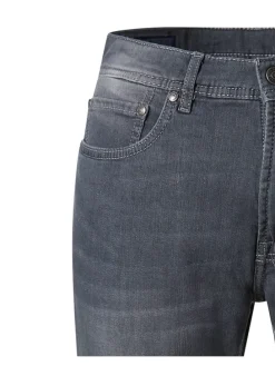 Spijkerbroek - slim fit - blauwgrijs