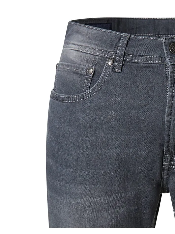 Spijkerbroek - slim fit - blauwgrijs