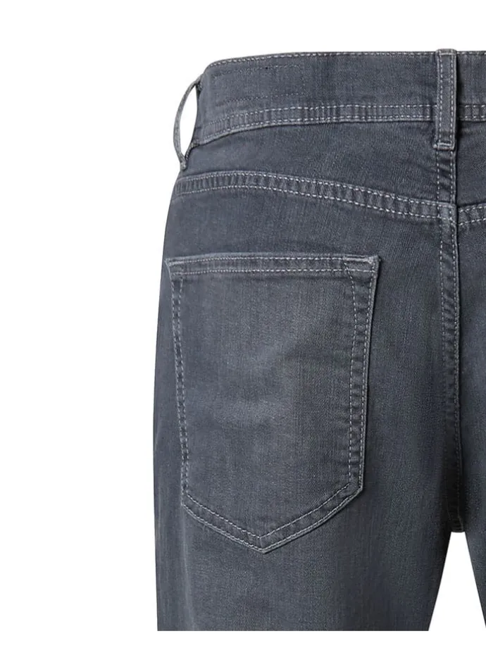 Spijkerbroek - slim fit - blauwgrijs