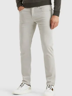 Spijkerbroek - slim fit - crème