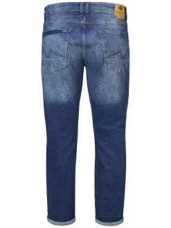 Spijkerbroek - slim fit - donkerblauw