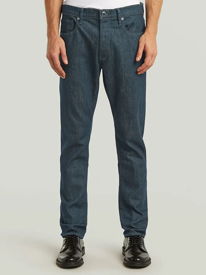 Spijkerbroek "3301" - slim fit - donkerblauw