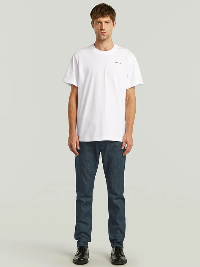 Spijkerbroek "3301" - slim fit - donkerblauw