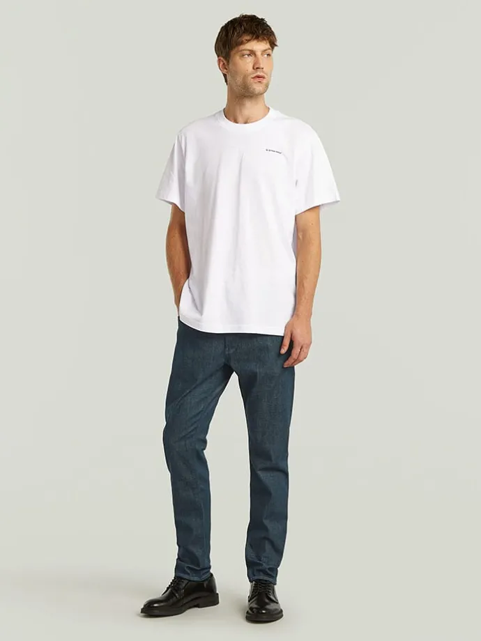 Spijkerbroek "3301" - slim fit - donkerblauw