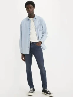 Spijkerbroek "512" - slim fit - donkerblauw