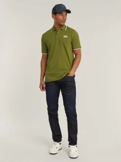 Spijkerbroek - slim fit - donkerblauw