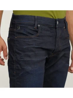Spijkerbroek - slim fit - donkerblauw