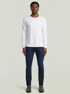Spijkerbroek "3301" - slim fit - donkerblauw