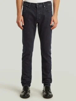 Spijkerbroek - slim fit - donkerblauw