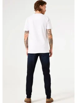 Spijkerbroek - slim fit - donkerblauw