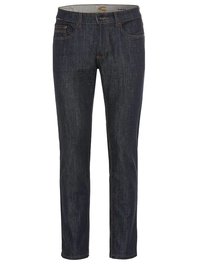 Spijkerbroek - slim fit - donkerblauw