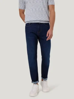 Spijkerbroek - slim fit - donkerblauw