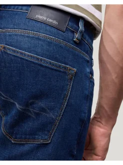 Spijkerbroek - slim fit - donkerblauw