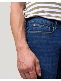 Spijkerbroek - slim fit - donkerblauw