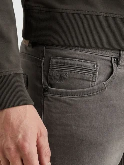 Spijkerbroek - slim fit - grijs