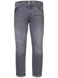 Spijkerbroek - slim fit - grijs