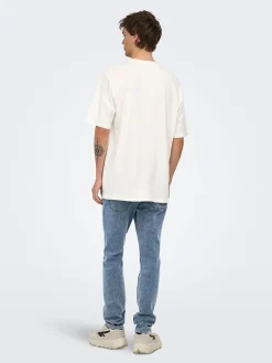 Spijkerbroek - slim fit - grijs