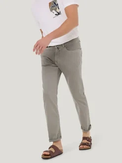 Spijkerbroek - slim fit - grijs