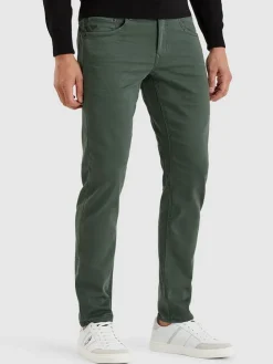 Spijkerbroek - slim fit - groen