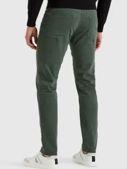 Spijkerbroek - slim fit - groen