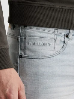 Spijkerbroek - slim fit - lichtblauw