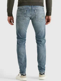 Spijkerbroek - slim fit - lichtblauw